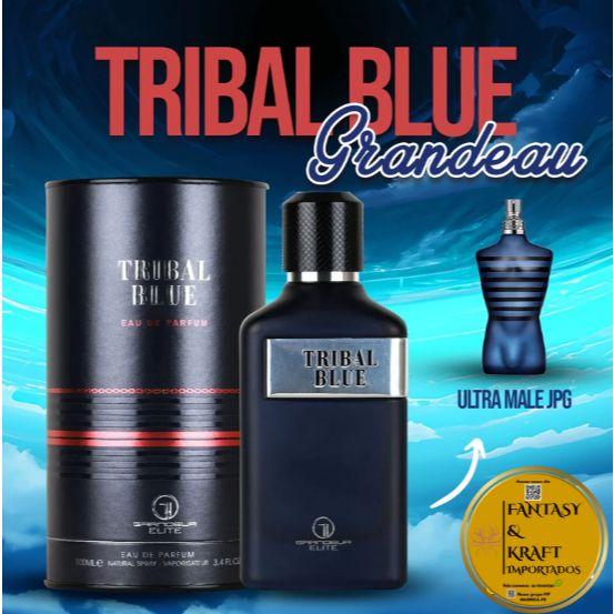 Perfume Árabe Grandeur Elite Tribal Blue Men 100ml Edp - Perfume